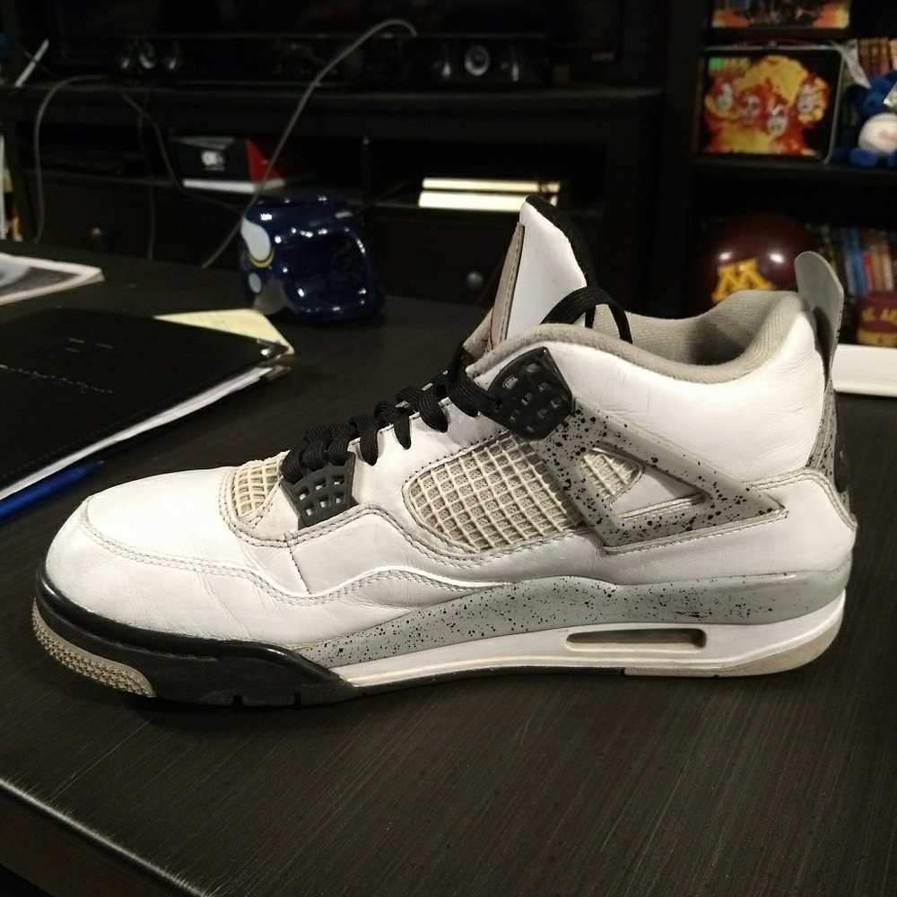 Nike Air Jordan Cement Basketball Shoe